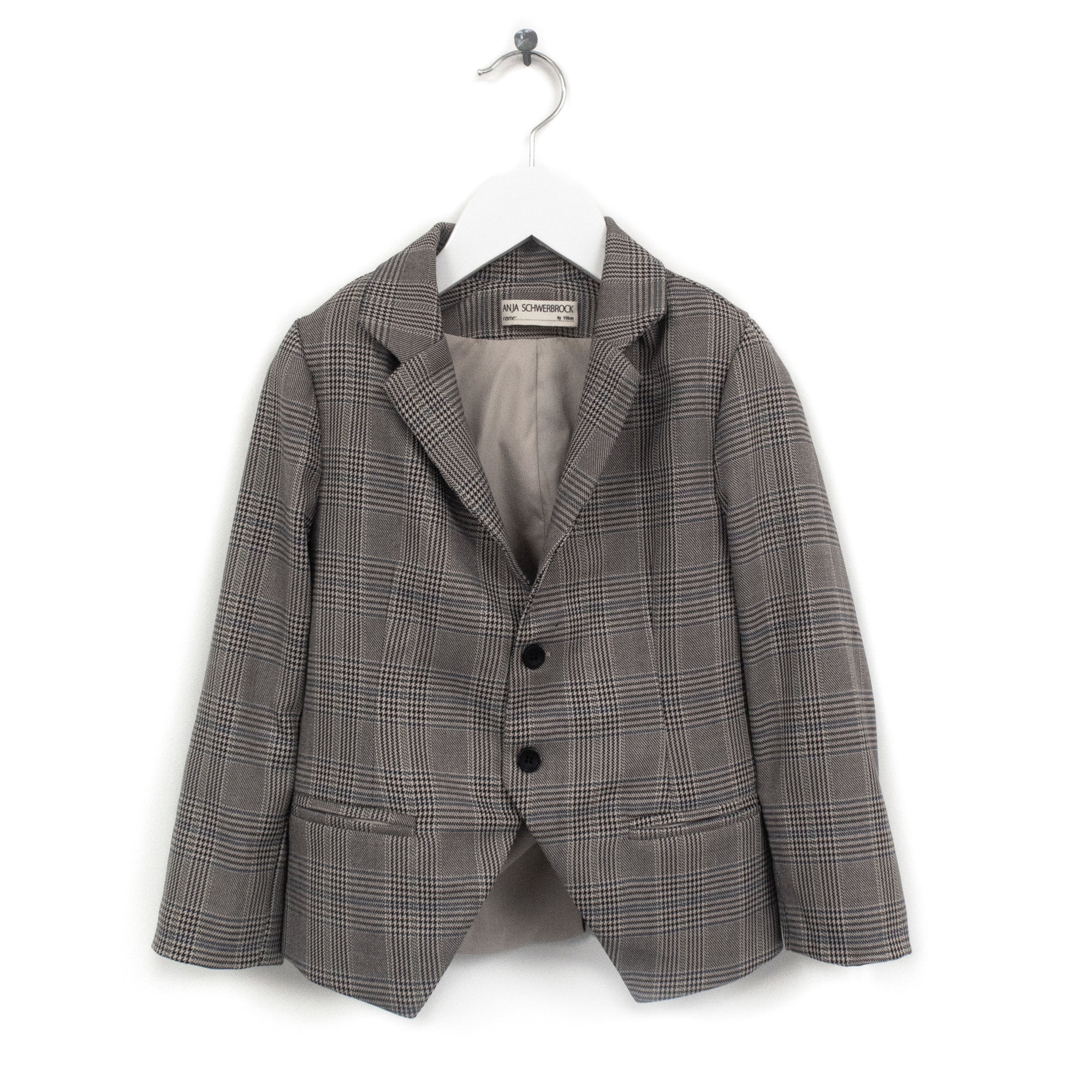 Superb Materials Limited Edition Checks Classic Blazer by Anja ...